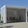 Camp Furniture Outdoor Aluminium Alloy Pavilion Villa Courtyard Garden Vier hoekterras Modern Chinese elektrisch