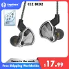 Hörlurar CCZ BC02 Hög Fidelity Ljudkvalitet Earphones Wired Dynamic Driver in Ear Monitor Buller Refering Earbuds hörlurar HEADSET KZ