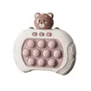 Décompression Jouet amélioré Pop-Push Childrens Press Gandage Fidget Pinch Push Push Game whac-a-mole Sensory Anti Pressory Toy Offre de Noël D240425