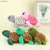 Plüschpuppen Cartoon Turtle Marine Animal Tortoise Doll Plüsch Spielzeug Anhänger weich gefüllte Puppe Keychain Rucksack Auto Bag Schlüssel Ring Dekor Kid Giftl2404