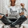 T-shirts pour femmes 2024 Queens ne fait pas de drame We Business Femme Shirt Birthday Graphic Tee Streetwear Aesthetic Tshirt Mujer Camisetas Short S