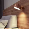 Wall Lamp Light Bedroom Bedside Rechargeable Atmospheres Sleeping Dimmable Lighting Household Touch Control Decoration