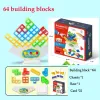 Blöcke 4864pcs Tetra Tower Game Stapelblöcke Stack Bausteine Bilanz Puzzle Brettversammlung stationäre Bildungsspielzeuge für Kinder