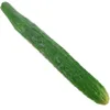 装飾的な花シミュレーション野菜モデル偽のキュウリ皿装飾キッチンキャビネット飾り飾り（PU cucumber）モデルリアル