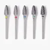 Bits 1pcs Nail Drill Bit Electric Tungstten Milling Carbure Cutters Burr Rotary Manucure Machine Equipment ACCESSOIRES D'OUTIL OUTL