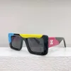 Mode Sonnenbrille Designer von Marke White Top für Männer und Frau Hip Hop Sonnenbrille Oeri069 Nähte Farbe Sonnenbrille UV400 mit Originalbox