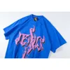 Men's T-shirts Hellstar Fashion Letter Printing Casual Mens and Womens Loose Short Sleeve T-shirt