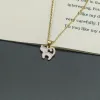 Necklaces Cute Fashion Female Animal Cat Pet Necklace Enamel White Black Cat Pendant Necklace For Women Statement Chain Choker Jewelry