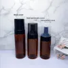 Bottiglie 100 ml 150 ml di peluche marrone trasparente in mousse shampoo shampoo pompa per la cura della pelle per la cura della pelle di plastica Accessori per viaggi vuoti sapone