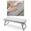 Equipment Foldable Nail Art Hand Pillow For Nails With Mat Set Manicure Table Hand Cushion Pillow Holder Armrests Nail Art Stand