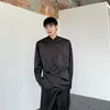 Camicie casual maschile syuhgfa 2024 camicia di abbigliamento in moda primaverile camicia cinese maschio maniche lunghe collare collare marea allentata