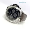 Panerei Luksusowe zegarki Luminors Due Series Swiss Made Daylight PAM162 Limited Edition 1372/1500 Chrono Automatyczna data rozmiar 44 mm. G8I1