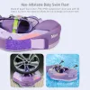 Blazers Mambobaby Baby Swimming Float Natable Swim Floater with Cautopy Swimming thory Floater Spa Buoy Trainer pour le nouveau-né