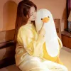 Coussins ig kawaii vend bien banane canard peluche toys soft down cotton dessin animé 50120cm oreiller de sommeil pour le canapé-lit Décoration des cadeaux