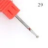 Биты Новые 1pcs Diamond Nail Drill Bits watte Burr Electric Manicure Машина Странство аксессуары аксессуары мельницы