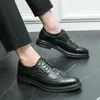 Casual Shoes Business Men Formal Dress Put Man Office Wedding Pary Flats Footwear Mocassins Homme