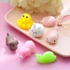 Dekompressionsleksak 5-50st Kawaii Squishies Mochi Anima Squishy Toys For Kids Antistress Ball Squeeze Party Gynnar Stress Relief Toys For Birthday D240424