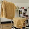 Handtuchbad Feste Farbe reines Baumwoll einfache hydrophile Gesichtsreinigung weiches multifunktionales Mode französischer Kurvendesign