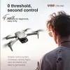 Drones Lenovo V88 Drone 8K GPS Professional HD Photographie aérienne DualCamera Obstacle à distance Aircraft pliable Toy RC Distance 3000m