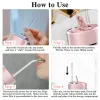 Irrigatorer Portable Dental Floss Oral Irrigator Travel Dractable Water Flosser Pick for Cleaning Teeth Mouth Washing Machine Jet Device