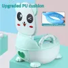 Chemises 06 ans Pot pour enfants Soft Baby Potty Plastic Plastic Plastic Cought Portable pliing Pot for Children Potty Girl Boy New 2022