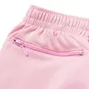Men's Pants NEEDLES Arrival Pink Sweatpants Black Butterfly Embroidery Webbing Track Stripe Trousers Zipper Men Women Oversize Casual