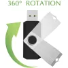 Drives 10pcs Metalowa pamięć flash USB 64G 32G 16G 8G 4GB 512 MB Dysk pióra Flash pamięć Pendrive Pamięć SCLE Hurtowe darmowe logo niestandardowe