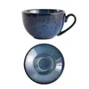 Coffet sets 220 ml Fine Os Bone China Coffee tasse de café et soucoupe Fund Fashion Design de style japonais Café Espresso