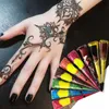 Body Paint Natural Temporary Flash Tattoo Paste Black Henna Body Paint Arts Disposable Cones Sexy Tattoo Cream Indian Wedding Fashion d240424