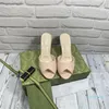 Designer dames schoenen sandalen slippers glijbanen hoge hakken