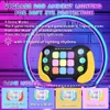 Dekompressionsspielzeug RGB LED LELLE LELLE PAD für Kinder Elektronische Pop -Licht -Schnell -Push -Spielkonsole Zappel Anti -Stress -Stress -Abbau -Spielzeug D240424