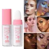 Shadow 3pcs/conjunto Highlighter Powder Contorn Shading Glitter Fairy Poweup Repare Face Corpo Highgloss Women Beauty Makeup Cosmético