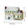 Lighted Christmas Decorations Village Vacation Building Decoration for Home Light Glowing Small House Creative Dhaft