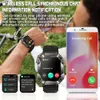 Wojskowe Outdoor Men Smartwatch 2,0 -calowy ekran z bezprzewodowym Calling Compass 100+ Sports IP68 Wodoodporny 620 zegarków baterii