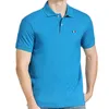 100 Cotton High Quality Summer Mens Polo Shirts S5XL Casual Solid Short Sleeve Polos Homme Fashion Sports Shirt Tops 240416