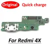 الكابلات الأصلية الجديدة ل Xiaomi Redmi 4x USB الشحن الشاحن شاحن الشاحن موصل Cable Flex Cable Redmi 4x Placa de Carga Dock Flex Atacado