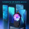 Kylare Portable Mobiltelefon Kylfläkt Telefon Radiator Turbo Hurricane Phone Cooler Cool kylfläns för PUBG för Xiaomi/iPhone/Huawei