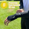 Handskar Playeagle 1Pair UV Protect Golf Finger Glove Män Kvinnor Höger vänster is Solskyddshandskar Handskar
