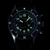 Sugess Pilot Watch Handwind Chronograph Mechanical Wristwatches Luminous Skeleton Men Watches Crystal Sapphire Leather 240419