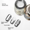 1 Jar Silver Mirror Metallic Nail Gels Polish UV Soak Off Paint Gel Polish Flower Drawing Gold Superbright Nails Lacquer UV Gel 240423