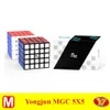 YJ MGC 5x5 M Magnetische magische snelheid Kubus Stickerloze professionele fidget MGC 5 M TOETOUS CUBO Magic Puzzle MGC 5M 240420