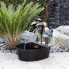 Garden Decorations Resin Beaked Bird Water Statue Toucan Fountain Decoration Courtyard Interesting Outdoor Yard Landscape Decor