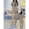 Women's Tracksuits Short Sleeve Pants Womens Tracksuit Women Designer Clothing Sports Set Autumn Summer Spring