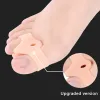 Leczenie 2PCS Silikonowy żel Korator Korrecki Guz Foot Stopa Hallux Valgus Separator Septor -Palce Palce narzędzie do pielęgnacji stóp