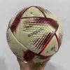 Ans World Balls Cup Final Soccer Ball AL Hilm Champagne Gold Factory Ventes Direct Ventes Personnalisation