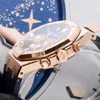 Designer orologio orologi meccanici automatici di lusso 26331or serie cronografo Sports Movement Owatch da polso