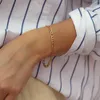 Perlen Emanco 4/6/8mm Figaro Edelstahlverbindungskette Armband Goldfarbe Charm Armbänder Kettenarmbänder für Frauen Mann Schmuck Geschenke 240423