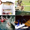 Acessórios USB Lures de pesca de pesca LED LED LEGS MULTI -CONJUNTADOS DE SIDA MULTI PRONTRAS