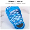 Massager Non Slip Plastic Bad Douche voeten Massage Slippels Badschoenen Borstel Puim Stone voet Schubber Verwijder Dode Skin voetverzorging gereedschap