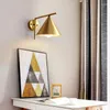 Wandlamp modern gouden decor voor huis woonkamer loft bed slaapkamer spiegel verlichting sconce badkamer verlichting armatuur indoor led